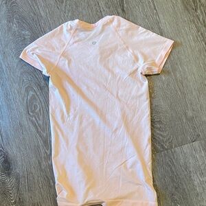lululemon athletica Light Pink Short Sleeve Tee